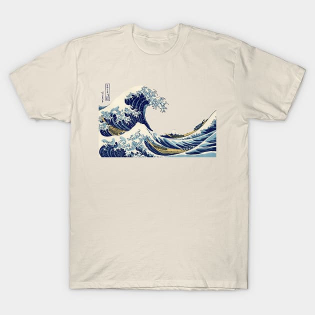 The Great Wave off Kanagawa T-Shirt by EarlGreyTees